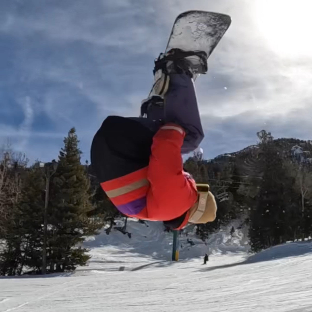 Jib practice on rail